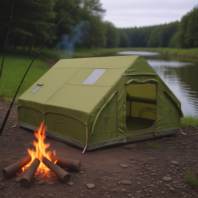 Надувные палатки собственного производства (Россия)